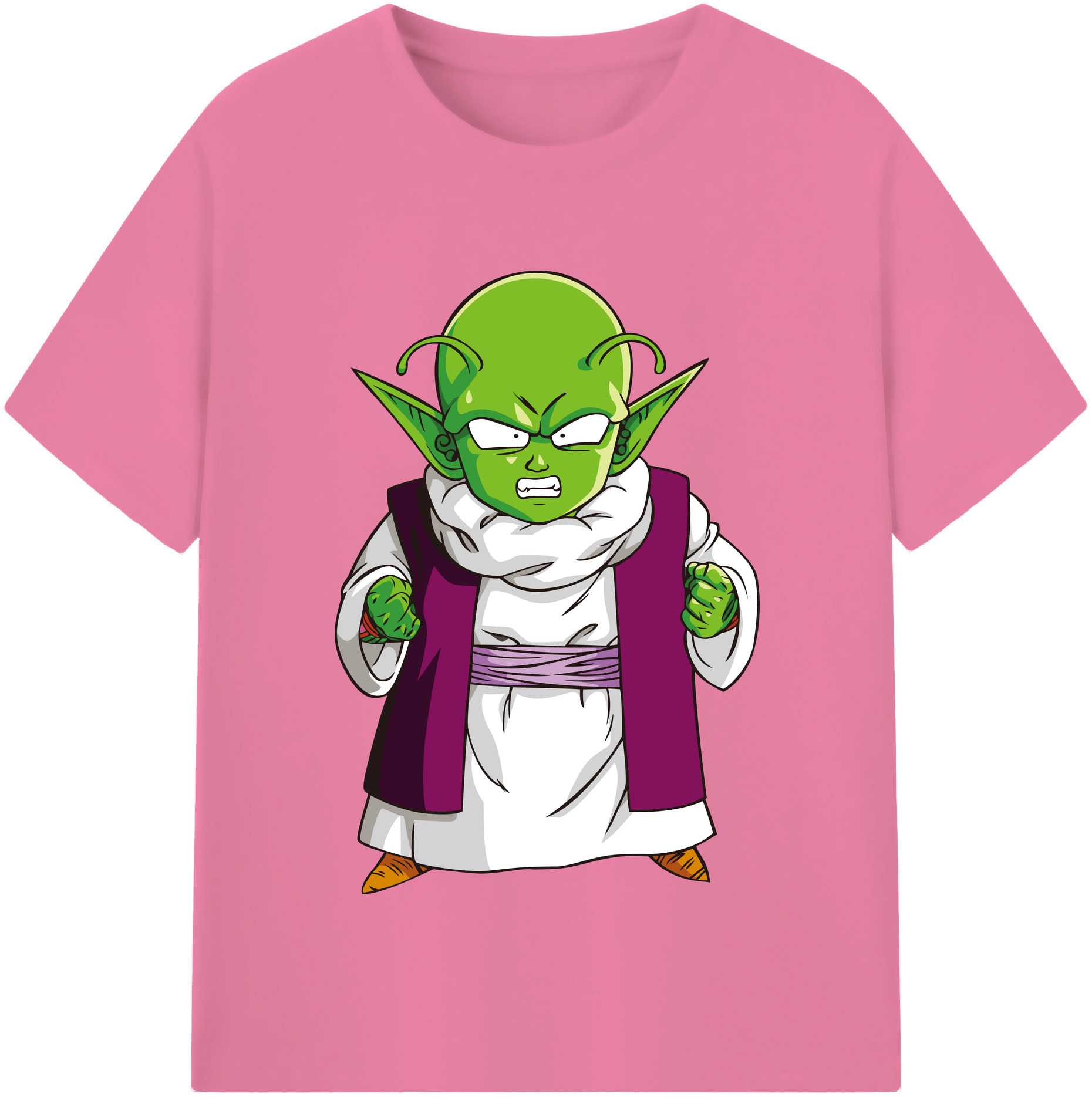 （画像用） ドラゴンボール ピッコロ DRAGON BALL Piccolo 綿100％半袖Tシャツ（フロントプリント）